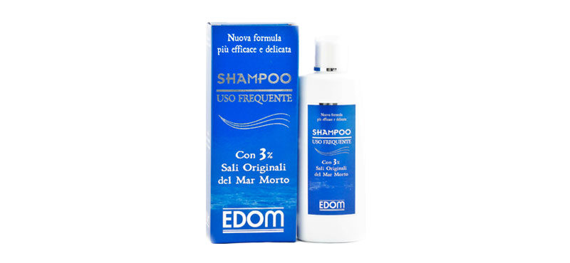 Shampoo ai sali del Mar Morto uso frequente al 3% – Linea Edom